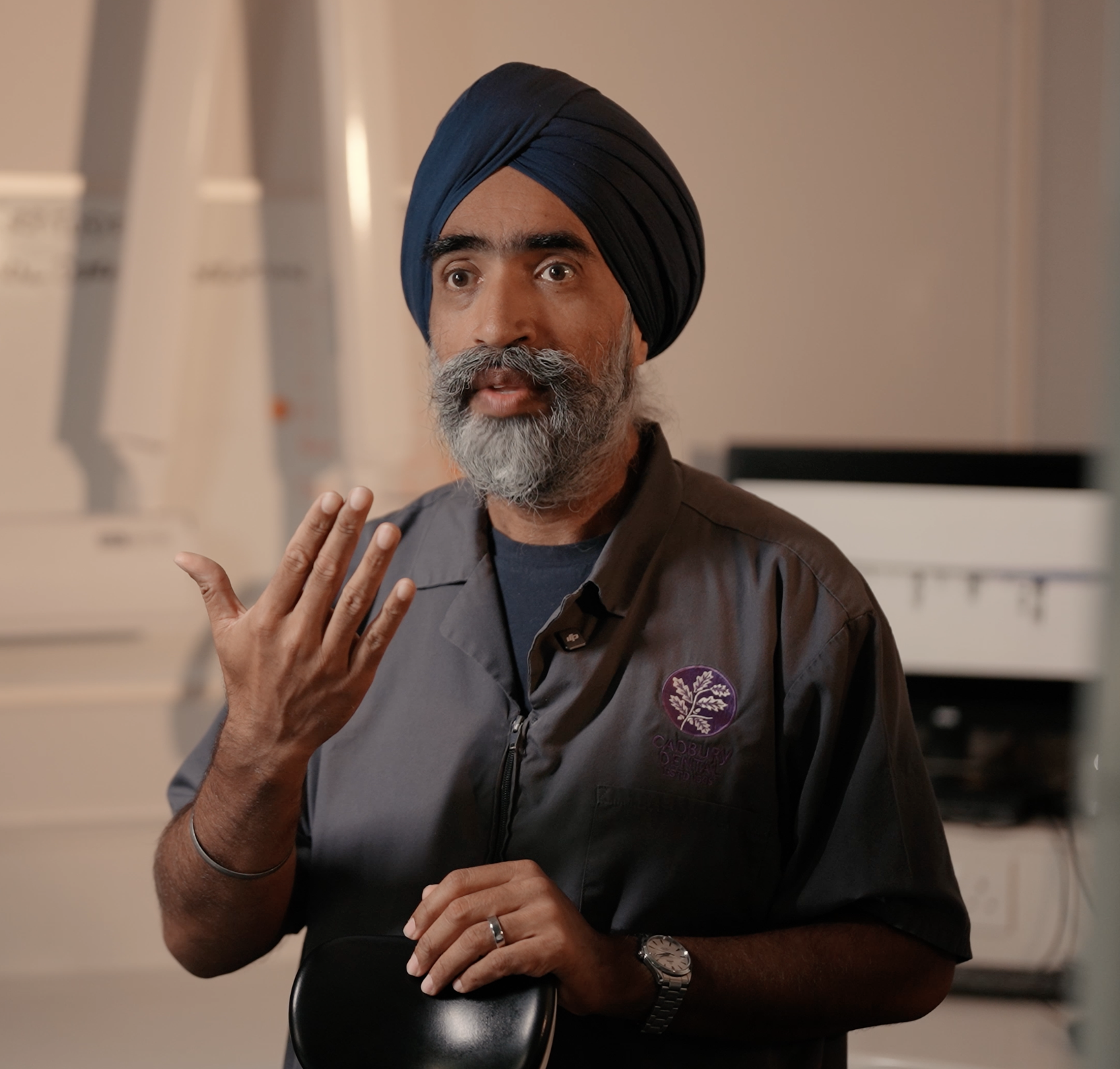 Dr Kuldip Gakhal, Invisalign Diamond Plus provider at Cadbury Dental